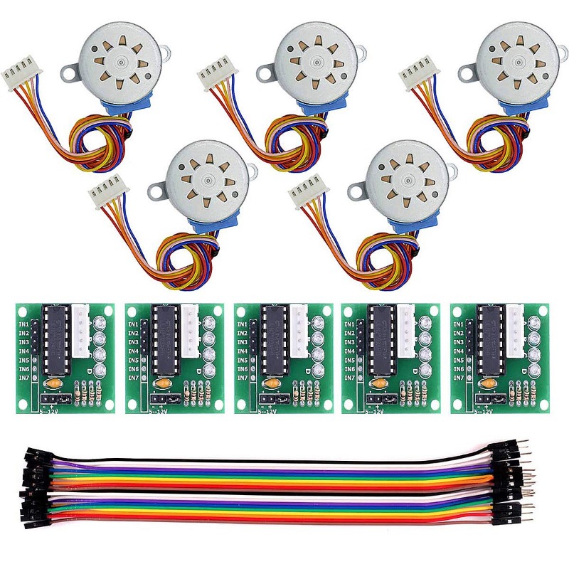 28Byj-48 - 5Sets ULN2003 28BYJ-48 5V Schrittmotor +