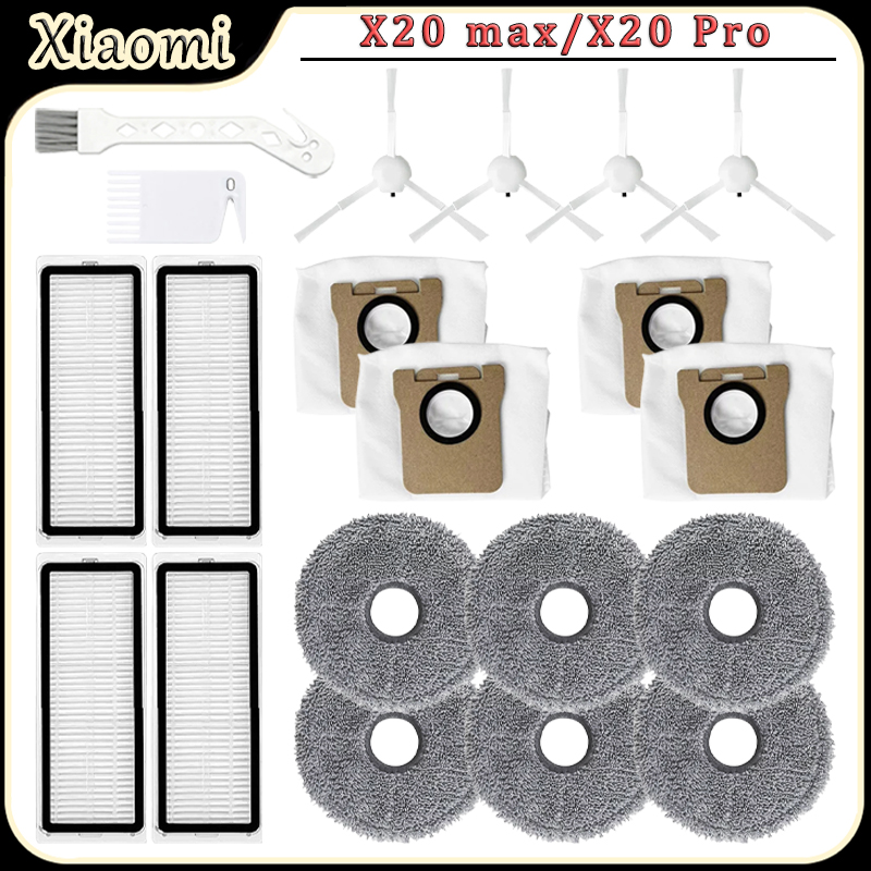 Robot Vacuum - Ersatzteilset für Xiaomi X20 Max /X20