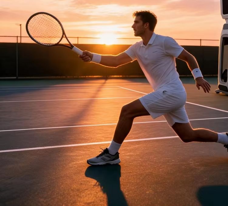 Robot Track - 2026 Neues Design KI-Tennisball-Wurfmaschine mit visueller