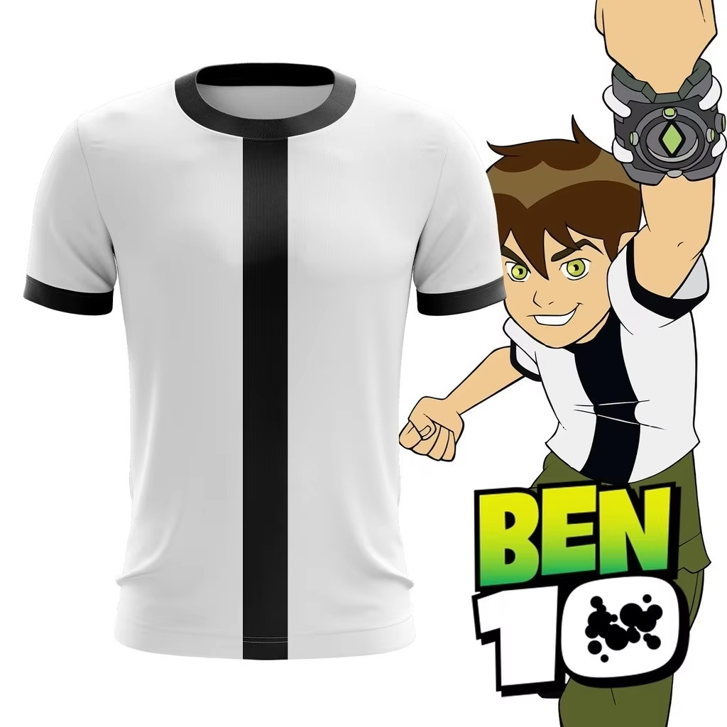 Omni Wheel - Anime Omnitrix Ben10 Cosplay T-Shirts 3D
