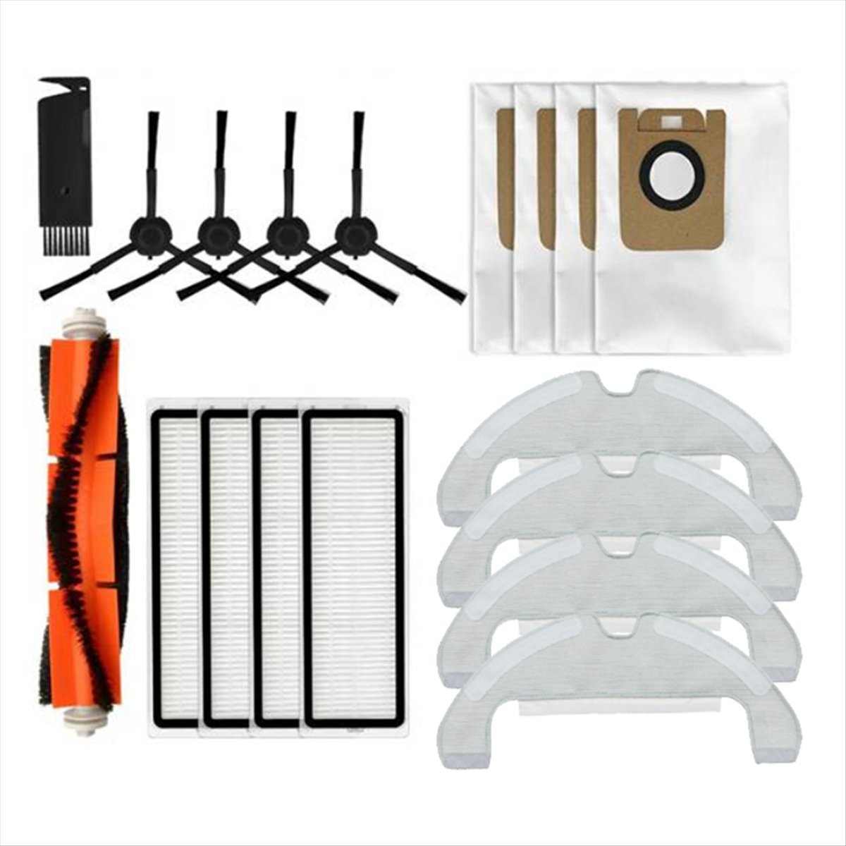 Robot Kit - A03V 18-teiliges Zubehör-Set für Dreame D10S