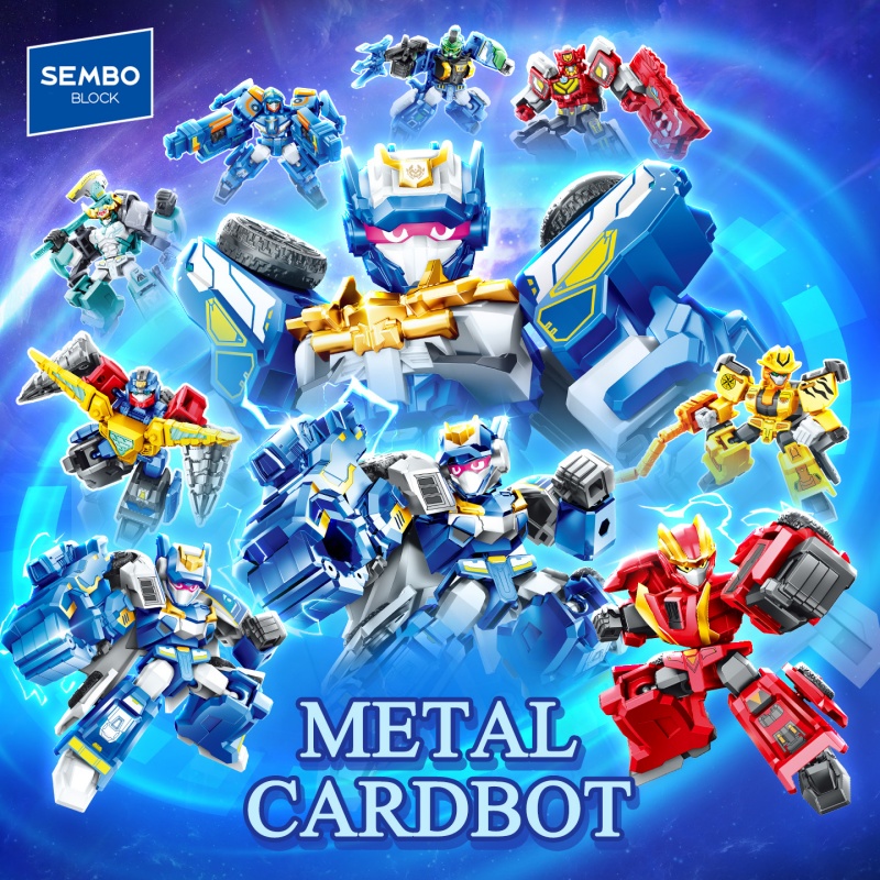 Robot Kit - SEMBO BLOCK Kreative Blindbox-Sets Coole Mecha-Bausätze