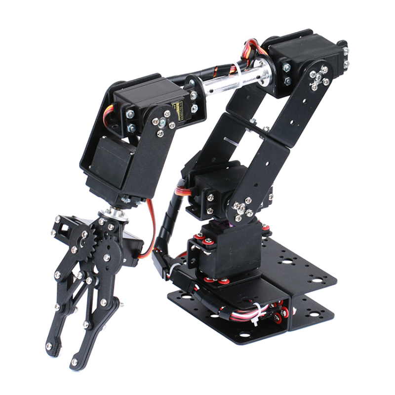 Arduino Robot - STEAM DIY 6-teiliges Roboter-Klauen-Set aus Metalllegierung