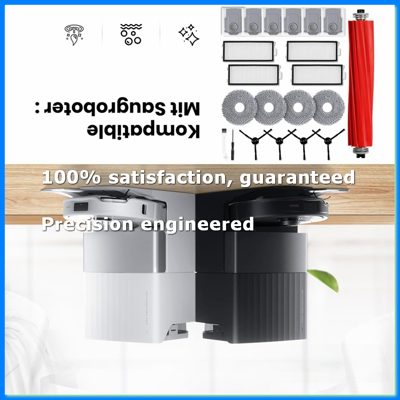 Robot Vacuum - Zubehörset für Qrevo S/Qrevo Pro Roboterstaubsauger,