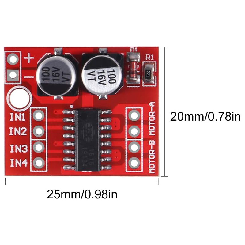 4/10 stücke MX1508 DC Motor Tr – Motor Driver L298N Bewertung und Preis