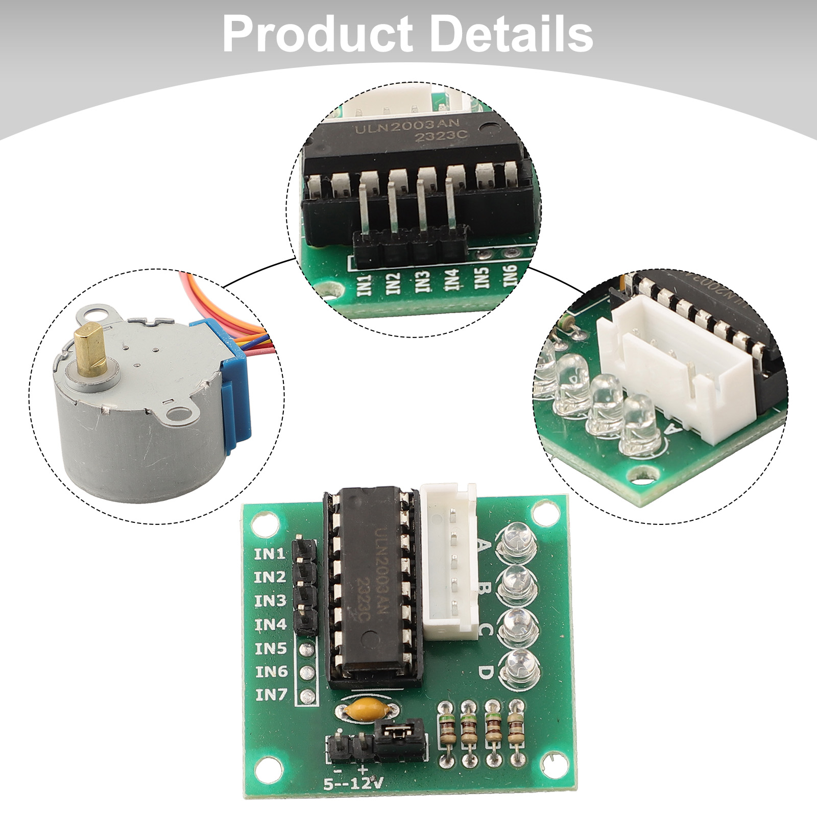 5V 4-Phasen-Schrittmotor 28BYJ – 28Byj-48 Bewertung und Preis