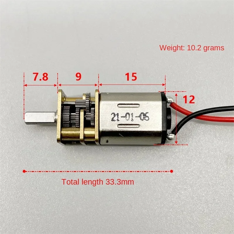 N20 DC 3V 18rpm 6V 36RPM Mini  – Geared Motor Bewertung und Preis