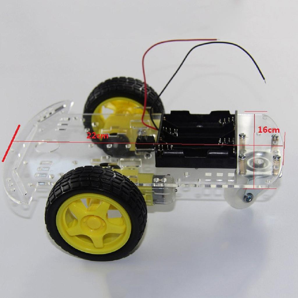 2WD Roboter-Auto-Chassis-Bausa – Robot Car Kit Bewertung und Preis