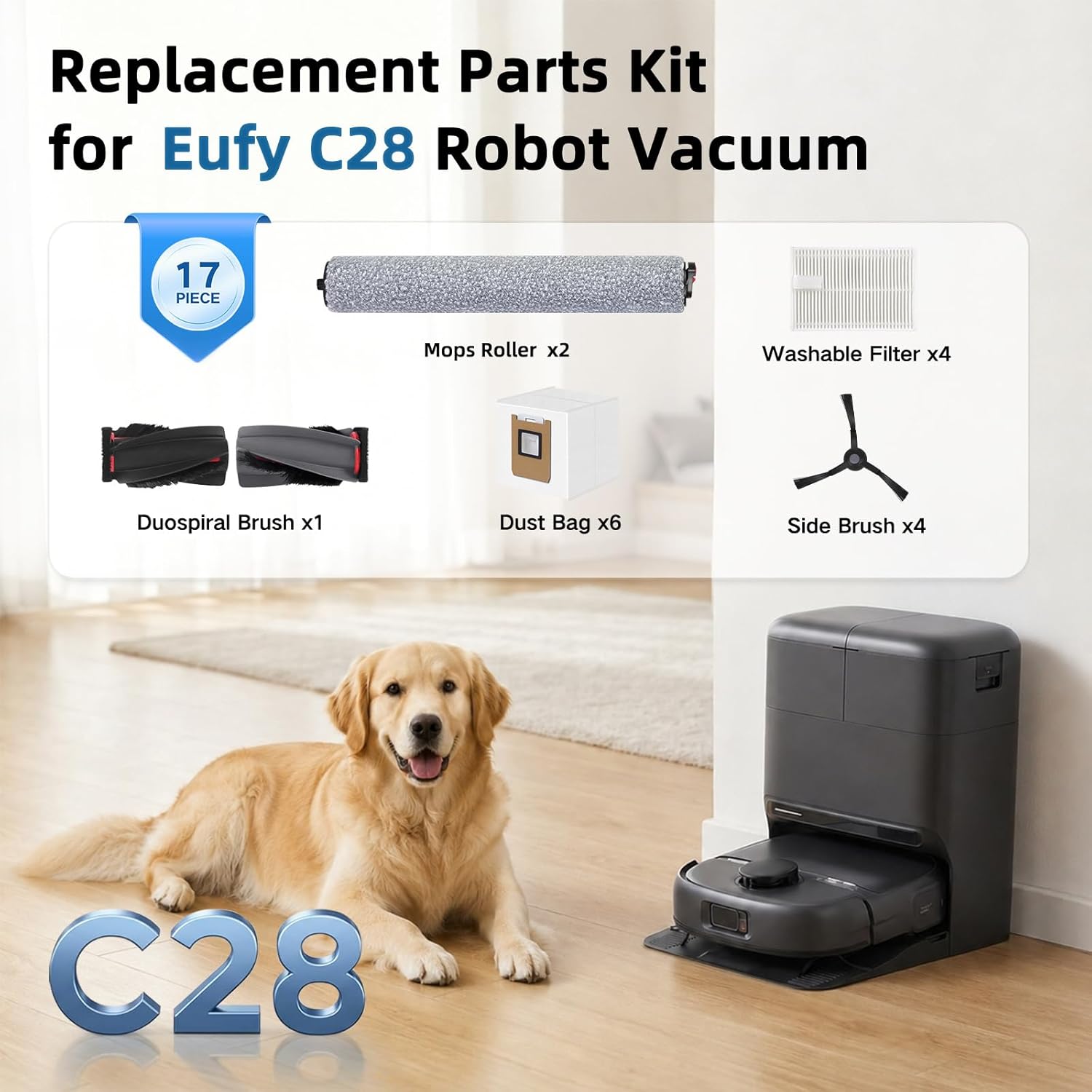 Ersatzteile für Eufy C28 Omni  – Robot Vacuum Bewertung und Preis