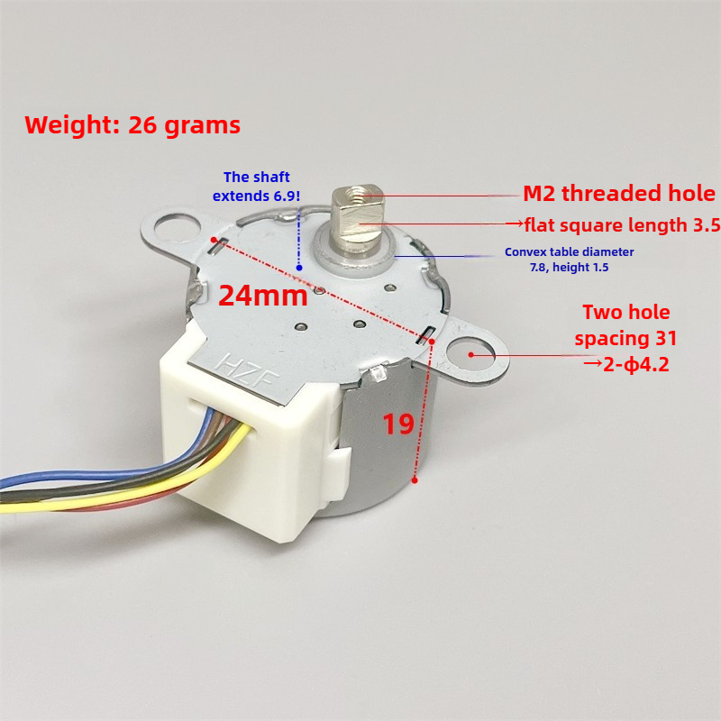 24BYJ48 DC 5V Schrittmotor Dua – Geared Motor Bewertung und Preis