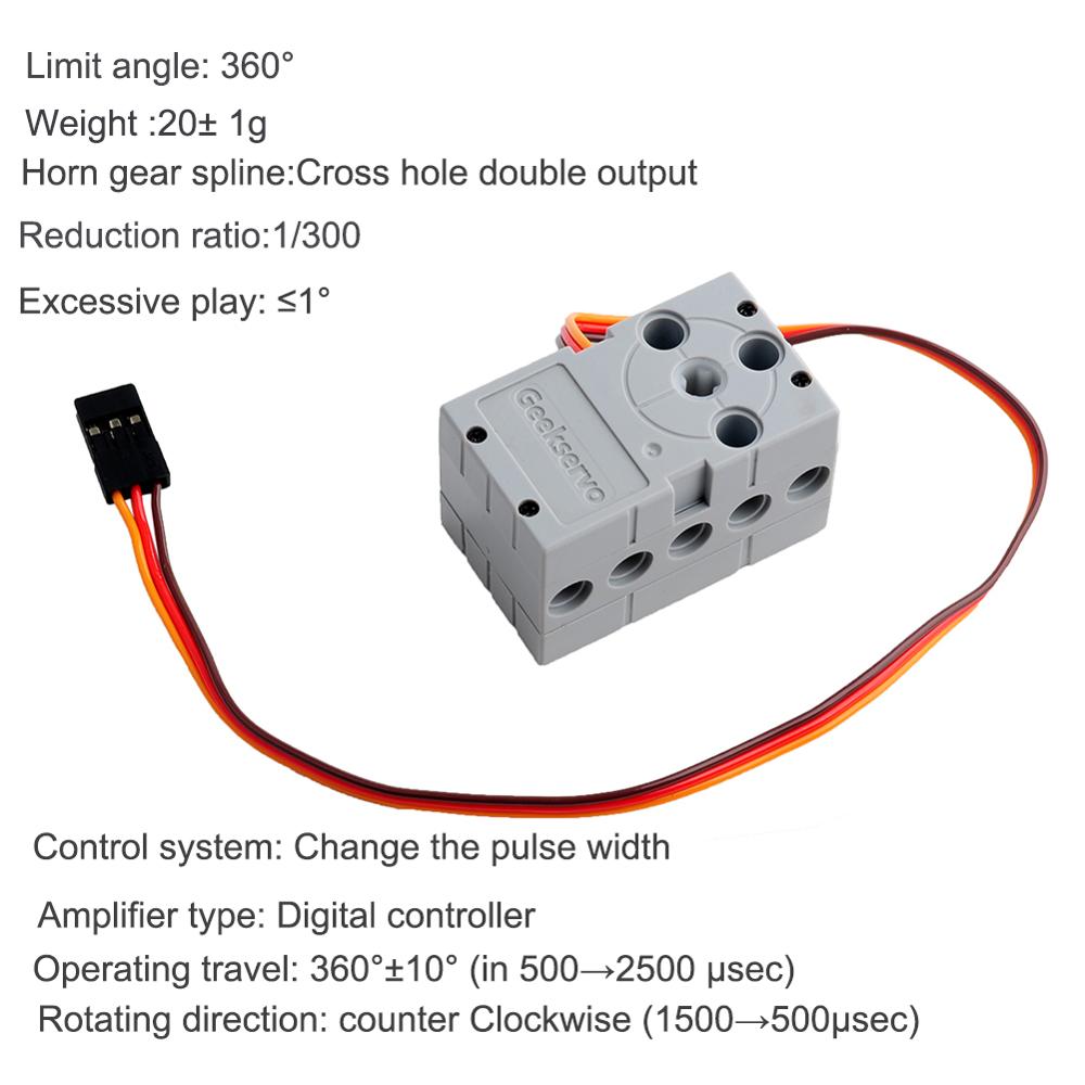1/2/4 Stück 2KG Geek Servo 360 – Microbit Bewertung und Preis