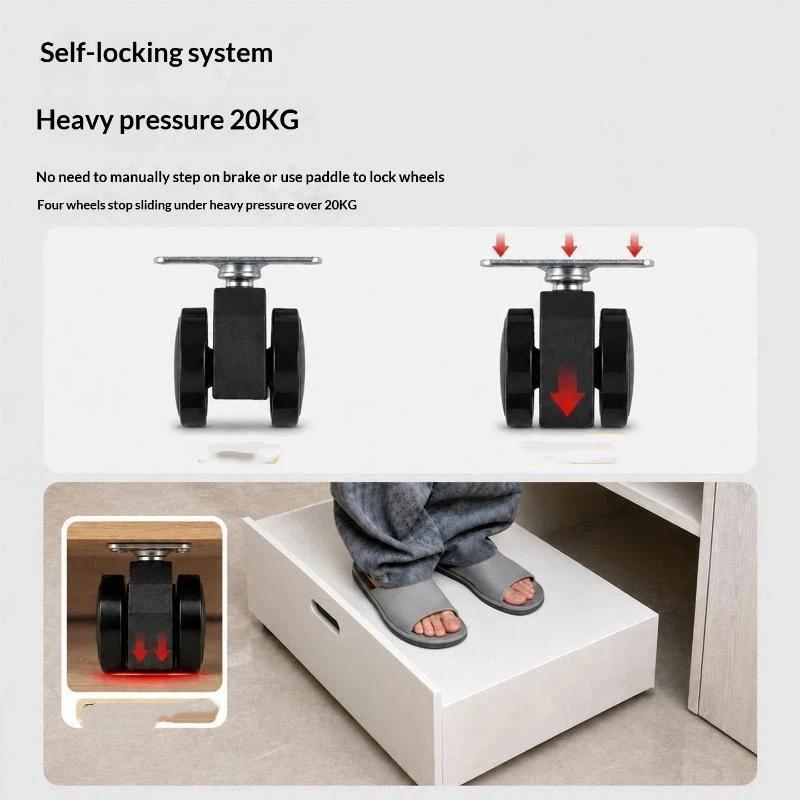 Schwerkraftselbstverriegelnde  – Caster Wheel Bewertung und Preis