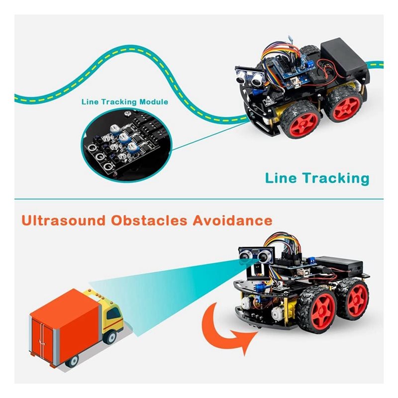 WOWFU-4WD Smart Roboter-Auto-B – Arduino Robot Bewertung und Preis