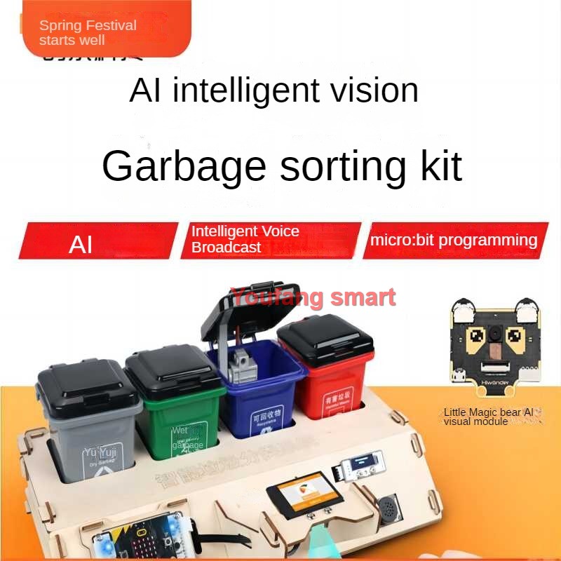 Abfalls ortier roboter Kit Ai  – Microbit Bewertung und Preis