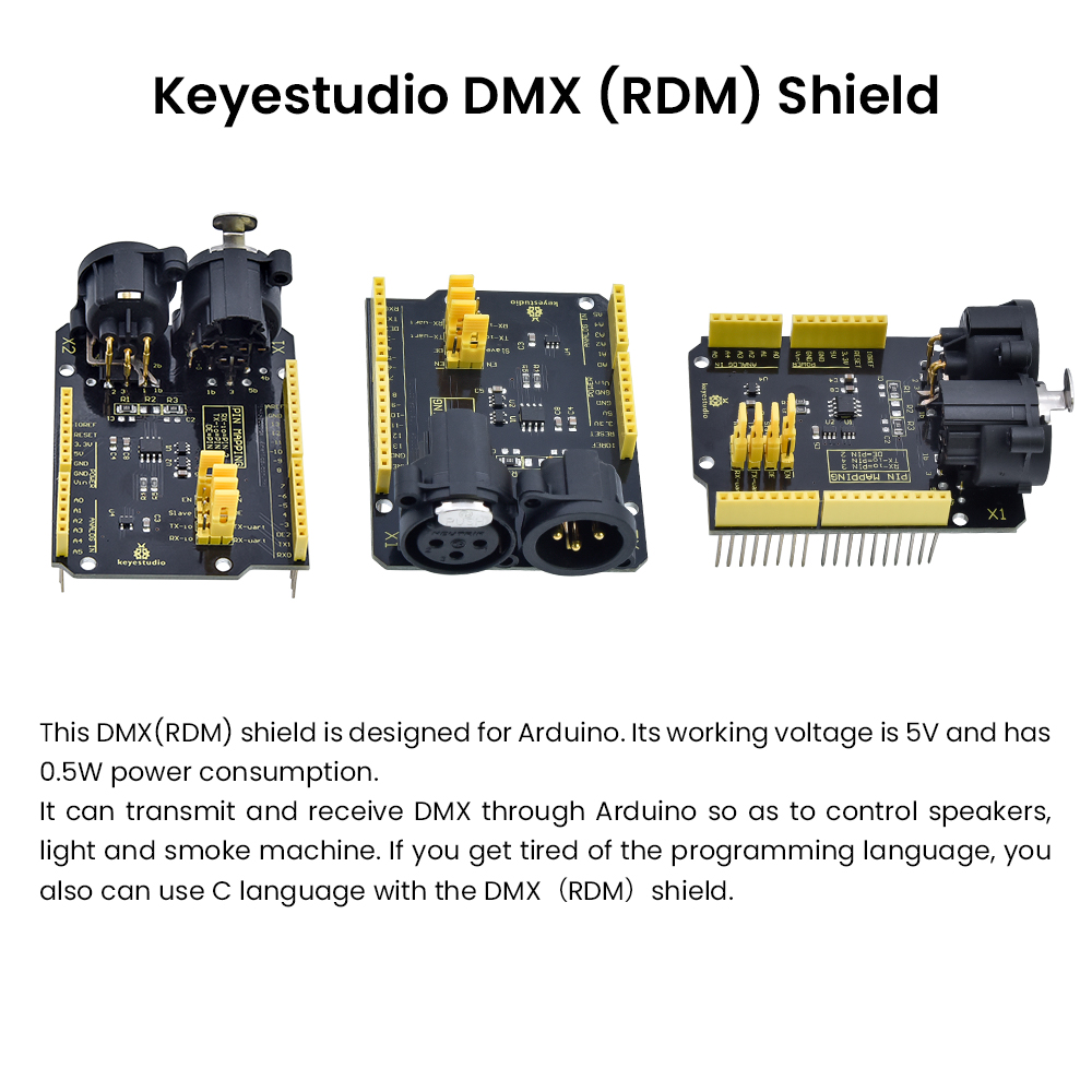 NEUES Keyestudio 5V DMX (RDM)E – Microbit Robot Bewertung und Preis