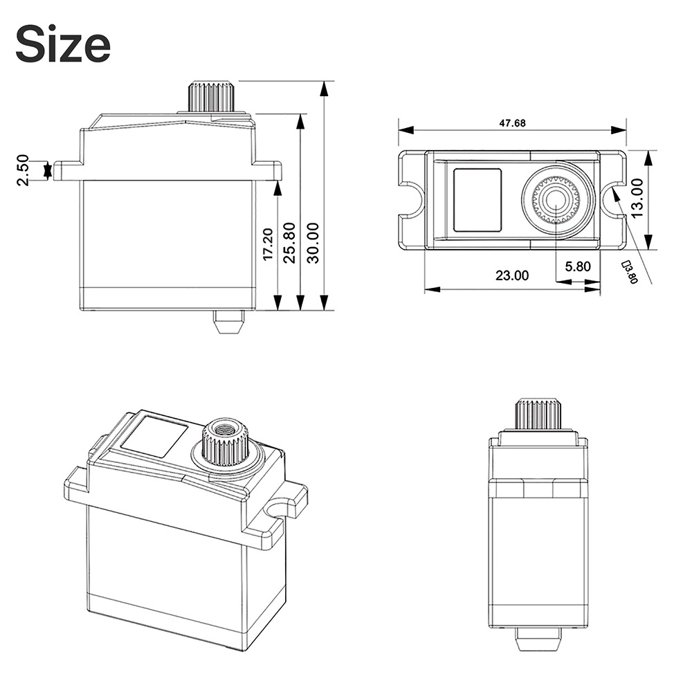 9imod 2065 7 kg digitale Mikro – Micro Servo Bewertung und Preis